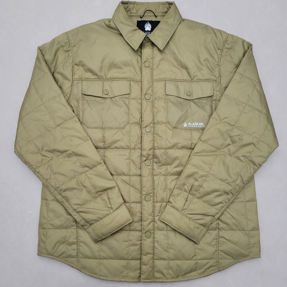 Duluth Alaskan Hardgear Mens Jacket Packable Gold 3M Thinsulate Hiking Size Lg